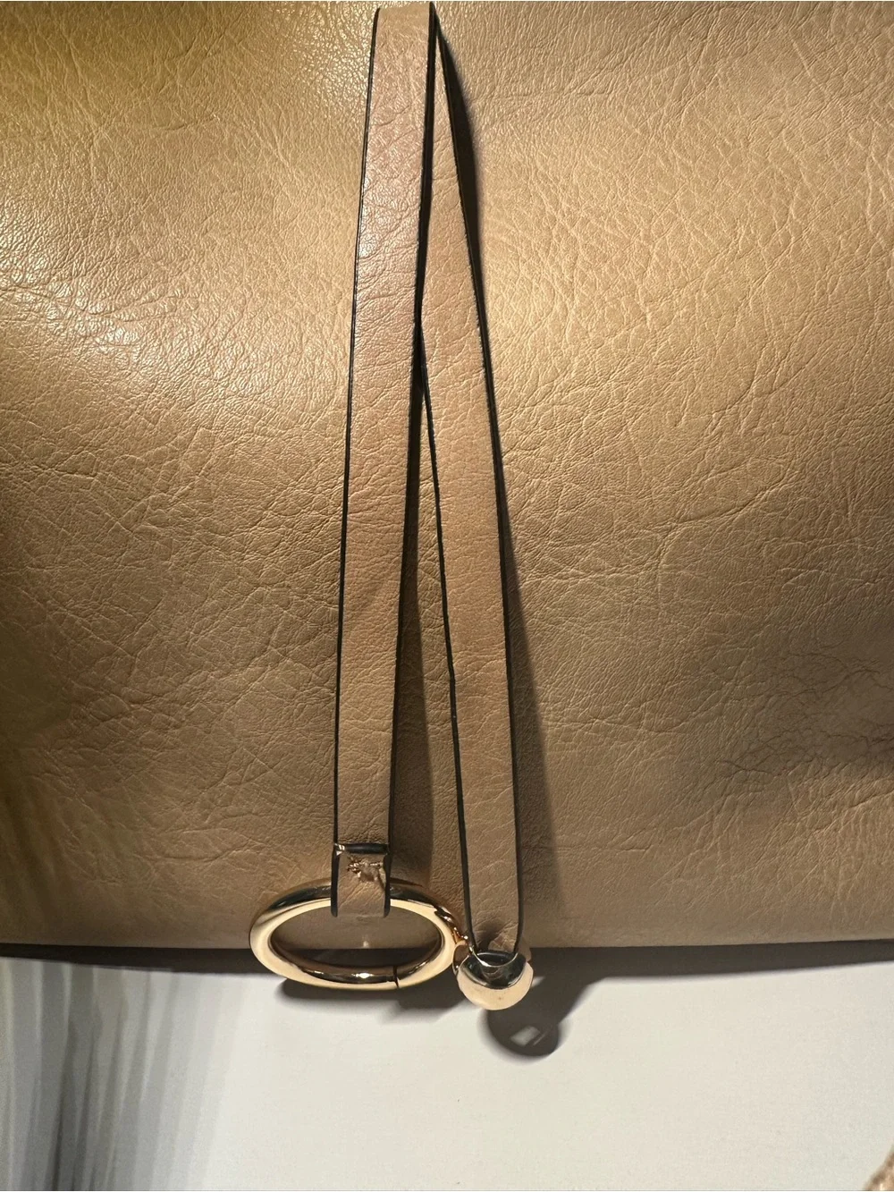 Le Miel Women's Tan Shoulder Bag - Classic Everyday NWT